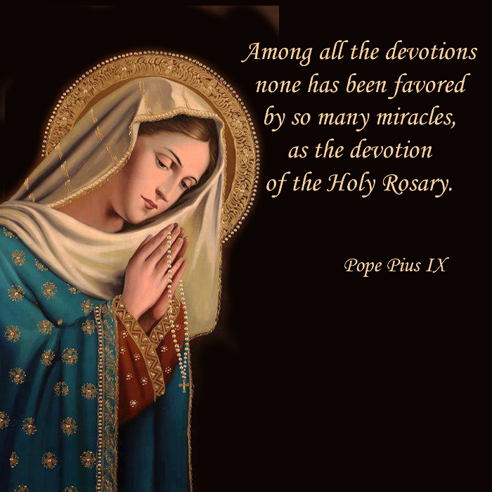 Day 25 of 33: The Rosary, our favorite prayer